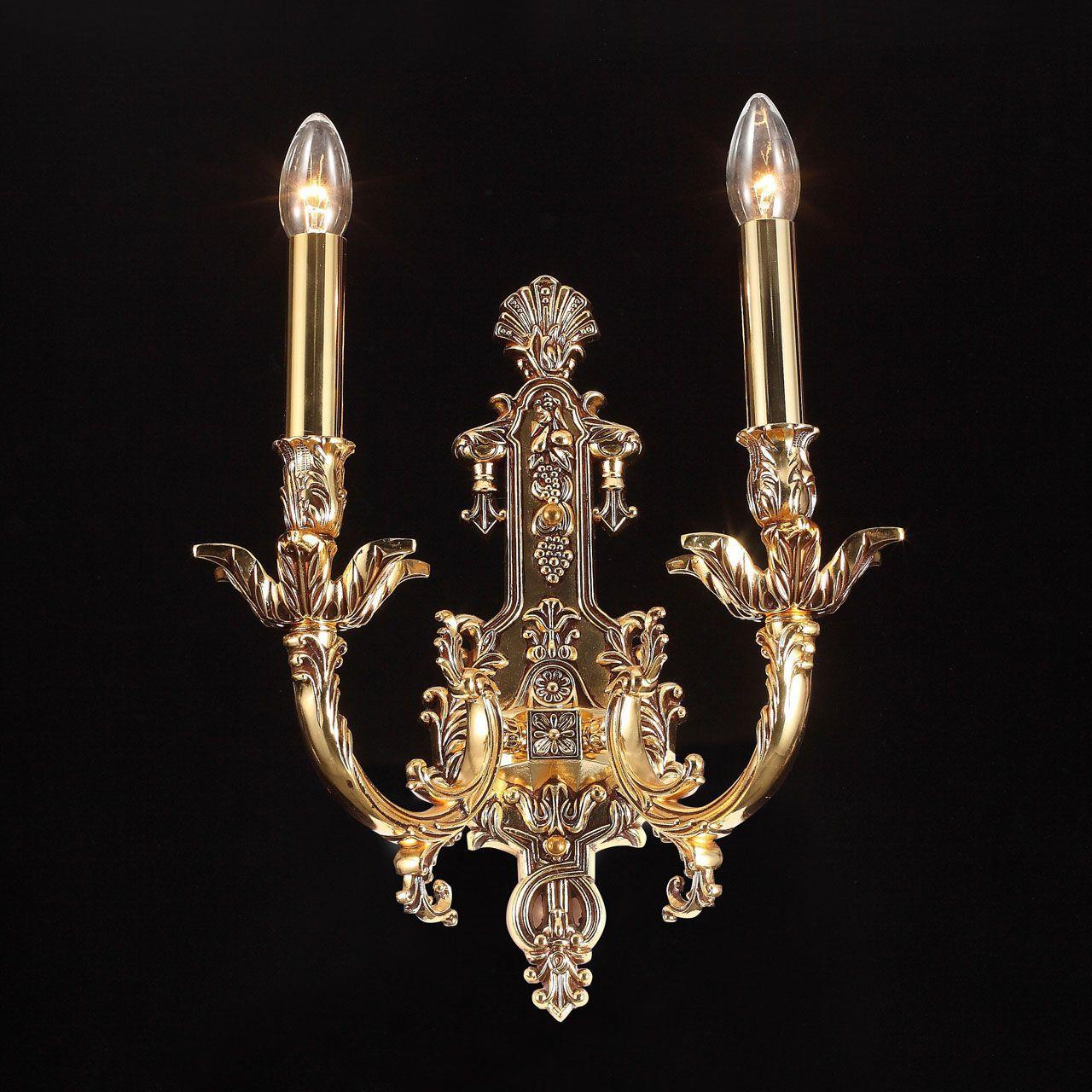 бра lucia tucci firenze w1781.2 antique gold