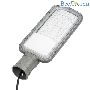 Уличный консольный светильник Volpe ULV-Q611 50W/6500K IP65 GREY UL-00012813
