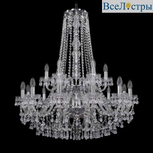 Подвесная люстра Bohemia Ivele 1410/12+6/300/h-95/2d Ni V0300