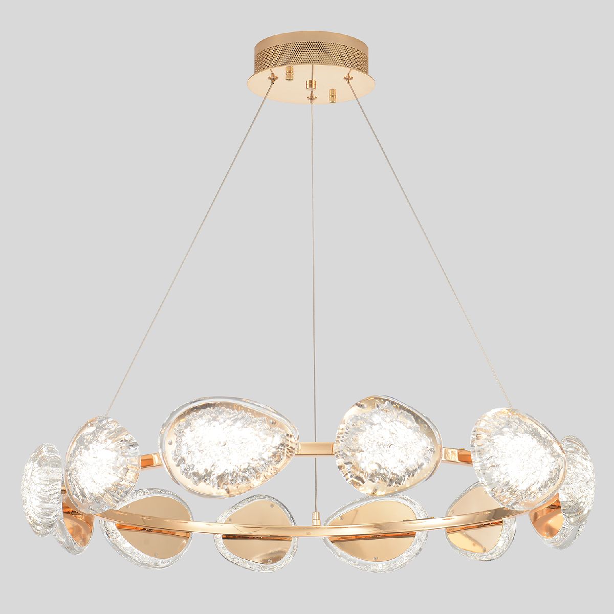 подвесная люстра crystal lux felicidad sp96w led