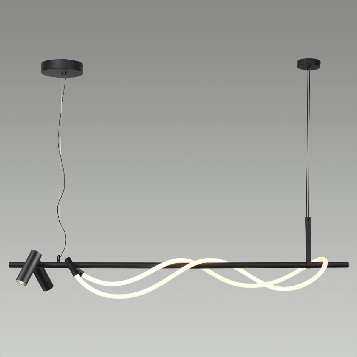 подвесной светодиодный светильник odeon light corda hightech 4391/30l