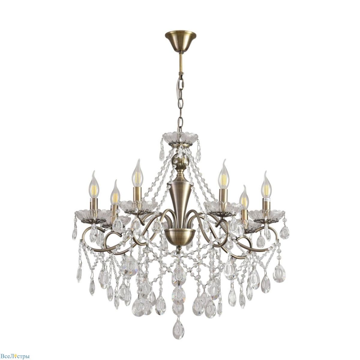 подвесная люстра lumion classi luina 8346/7