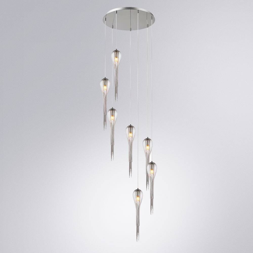 каскадная люстра arte lamp waterfall a1577sp-7cc