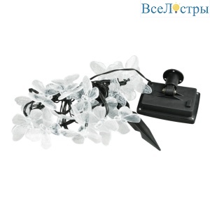 Гирлянда на солнечных батареях (UL-00006557) Uniel Бабочки USL-S-129/PT4000 Butterflies