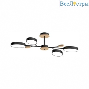 Люстра на штанге LED4U L3219-830 BK
