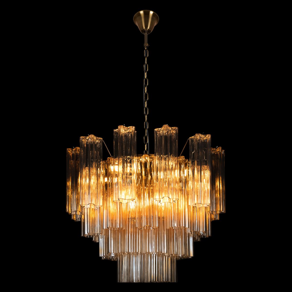 подвесная люстра loft it murano 10580/600 champagne