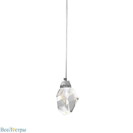 подвесной светильник delight collection crystal rock md-020b-1 chrome