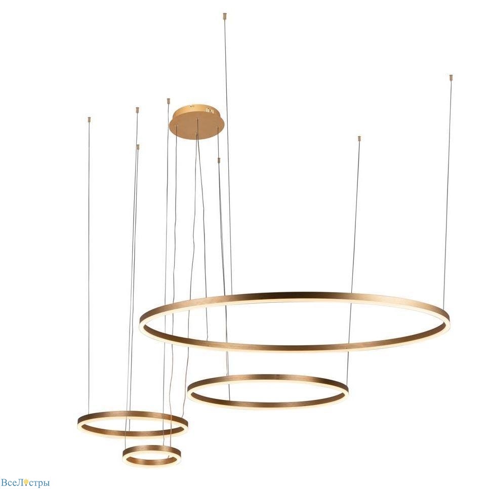 подвесной светодиодный светильник loft it ring 10017/4m