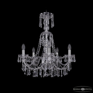 Подвесная люстра Bohemia Ivele Crystal 1403/5/195/XL-65 Ni