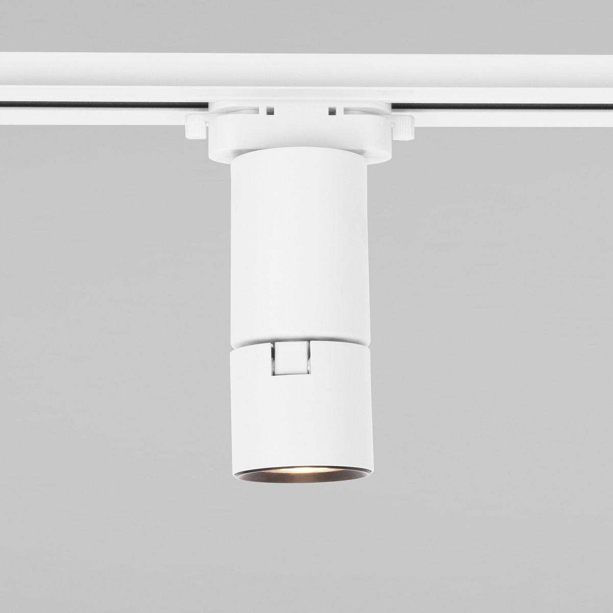 трековый светодиодный светильник elektrostandard sens 85047/01 белый a062879