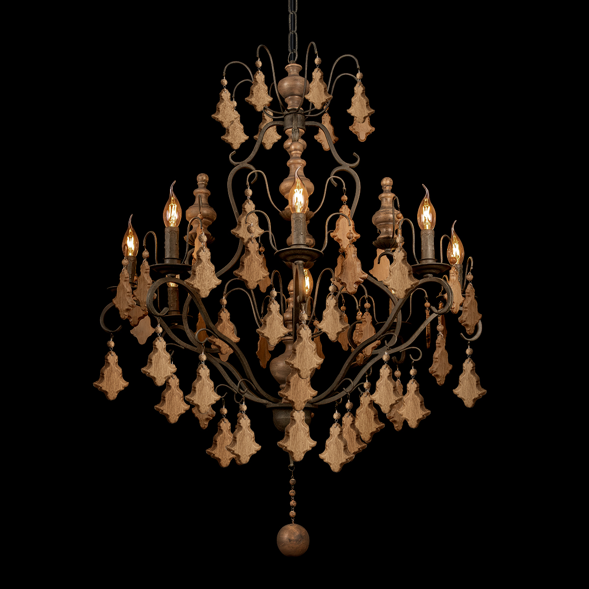 подвесная люстра loft it chateau 10559/8