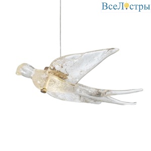 Подвесной светильник Delight Collection 12966-1P clear/gold 12966-1P