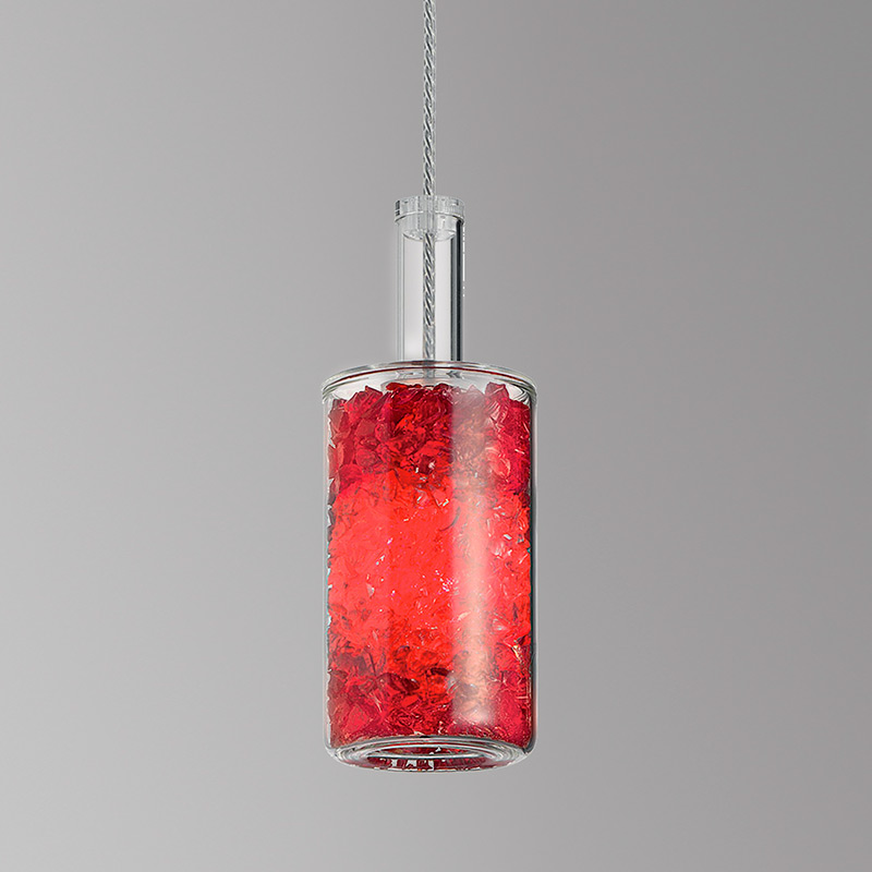 подвесной светильник shaker s red leucos