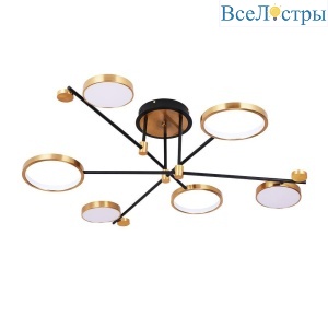 Потолочная светодиодная люстра Arte Lamp Holly A1364PL-6PB