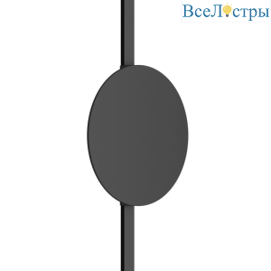 Трековый магнитный однофазный светильник Denkirs Air reflex DK5320-BK