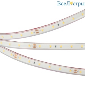 Светодиодная лента герметичная Arlight RTW-PFS-A60-11mm 24V Warm3000 (4.8 W/m, IP68, 2835, 5m) 034159