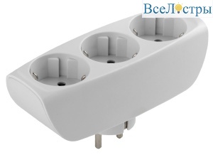 Разветвитель электрический Эра SP-3e-W C0045529