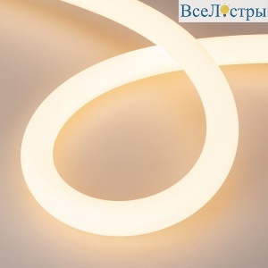Светодиодная герметичная лента Arlight MOONLIGHT-SIDE-A336-D40mm 24V Warm2400 360deg (15 W/m, IP65, 2835, 5m, wire x1) 039321