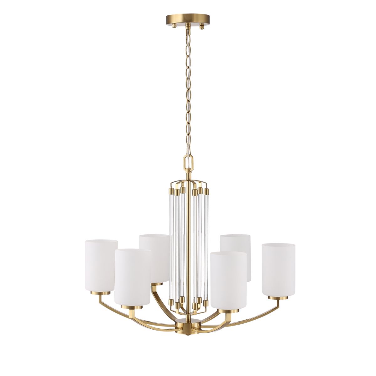 подвесная люстра  st luce опал sl1403.303.06
