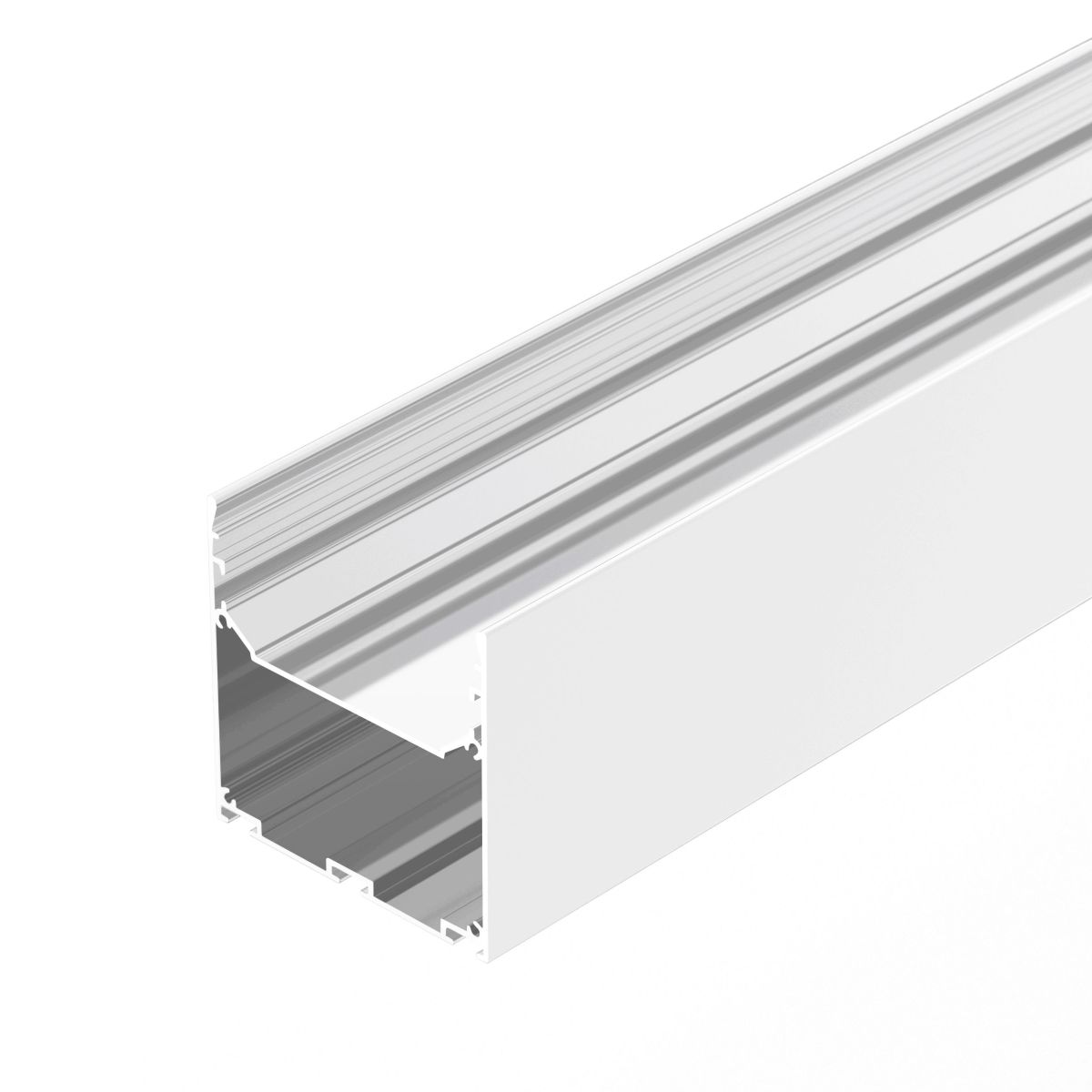 профиль arlight line-m-7575-2000 white 058157
