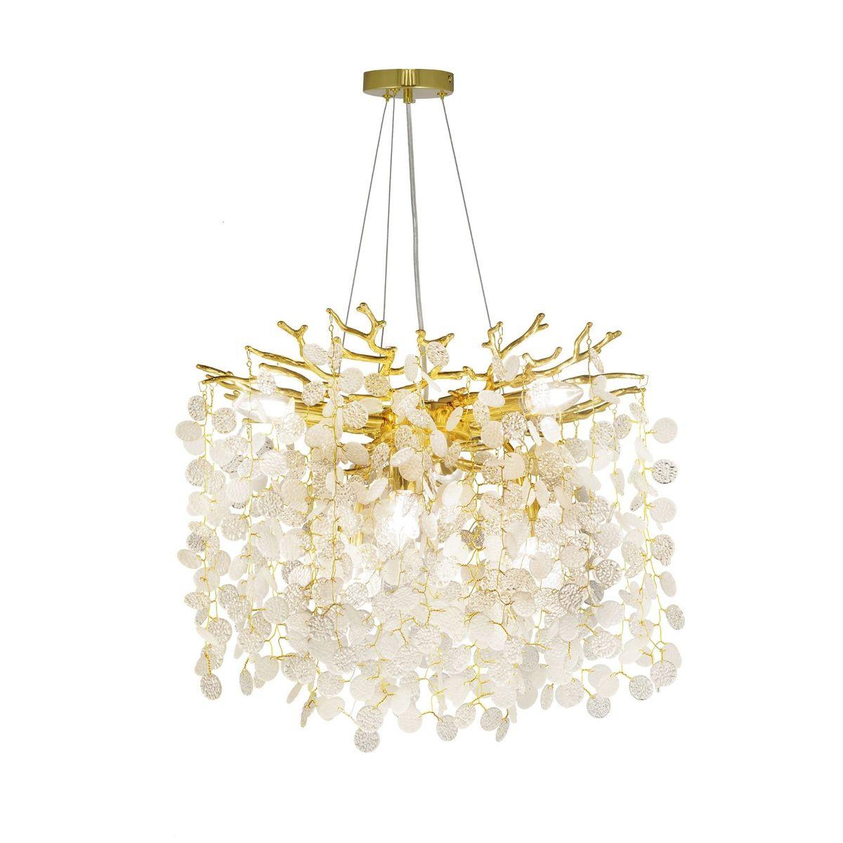 подвесная люстра lumina deco trevia ldp 8029-800 gd