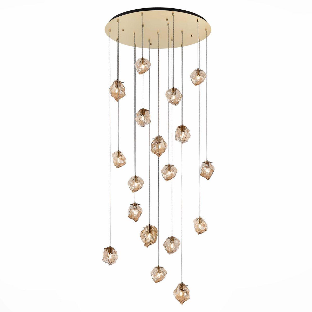 подвесная люстра st luce portici sl1175.303.18