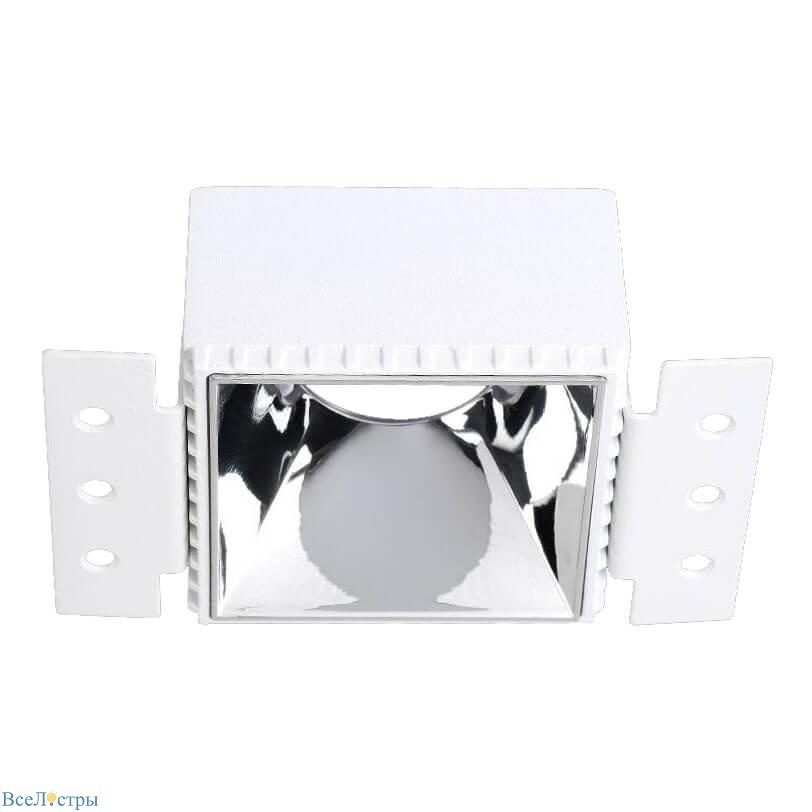 встраиваемый светильник crystal lux clt 051c1 wh-ch