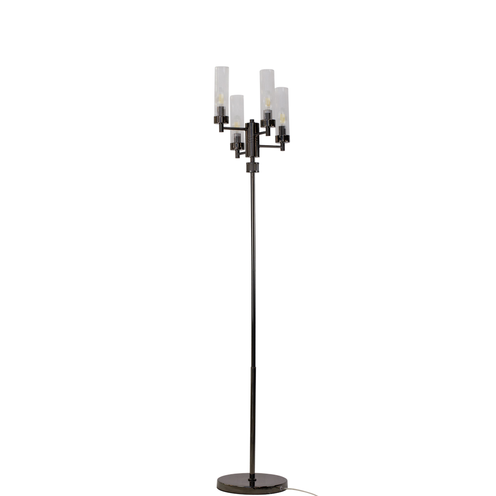 торшер am group indigo pt4 pearl black