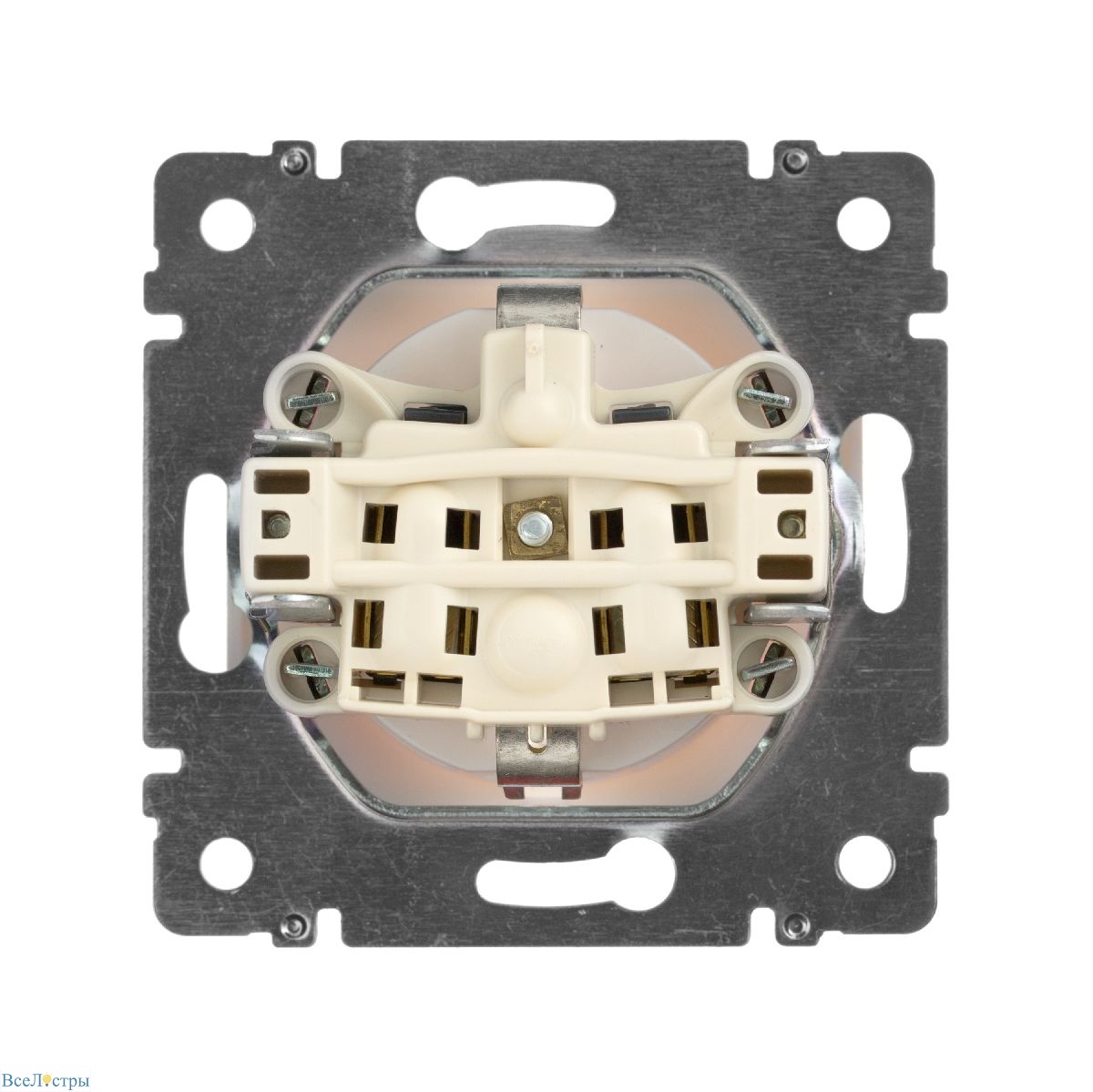 розетка с/з со шторками legrand valena classic 694269