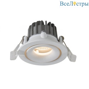 Встраиваемый светодиодный светильник Arte Lamp Apertura A3315PL-1WH