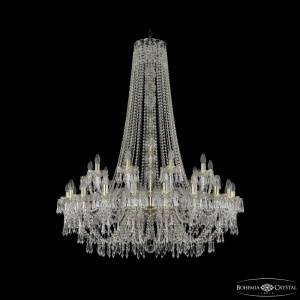 Подвесная люстра Bohemia Ivele Crystal 1403/20+10/400/h-117 G