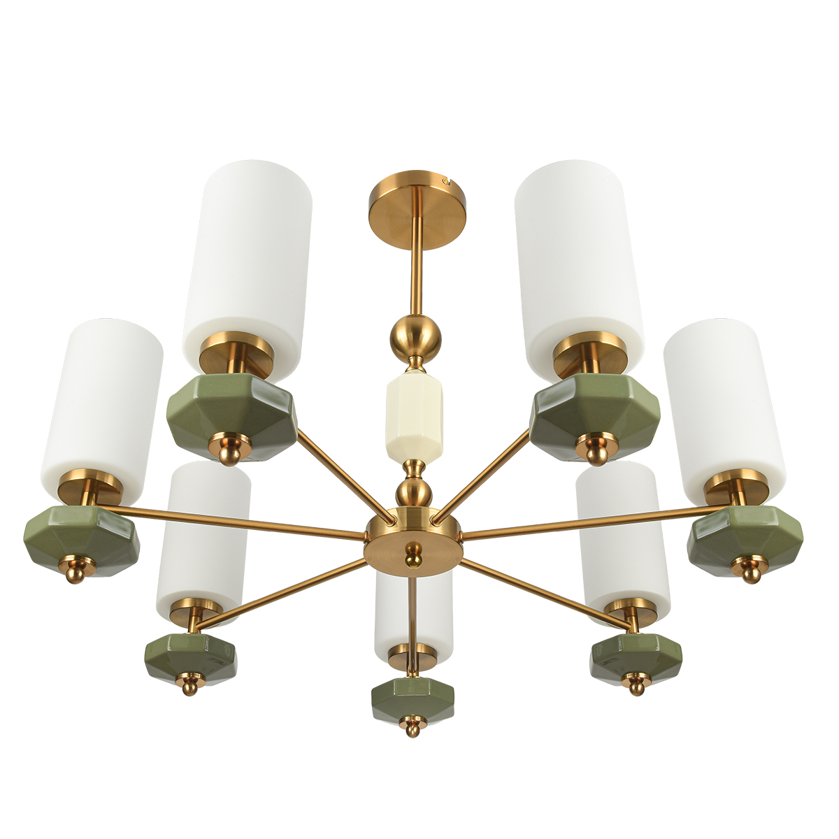 люстра на штанге lumion moderni mila 8427/7c