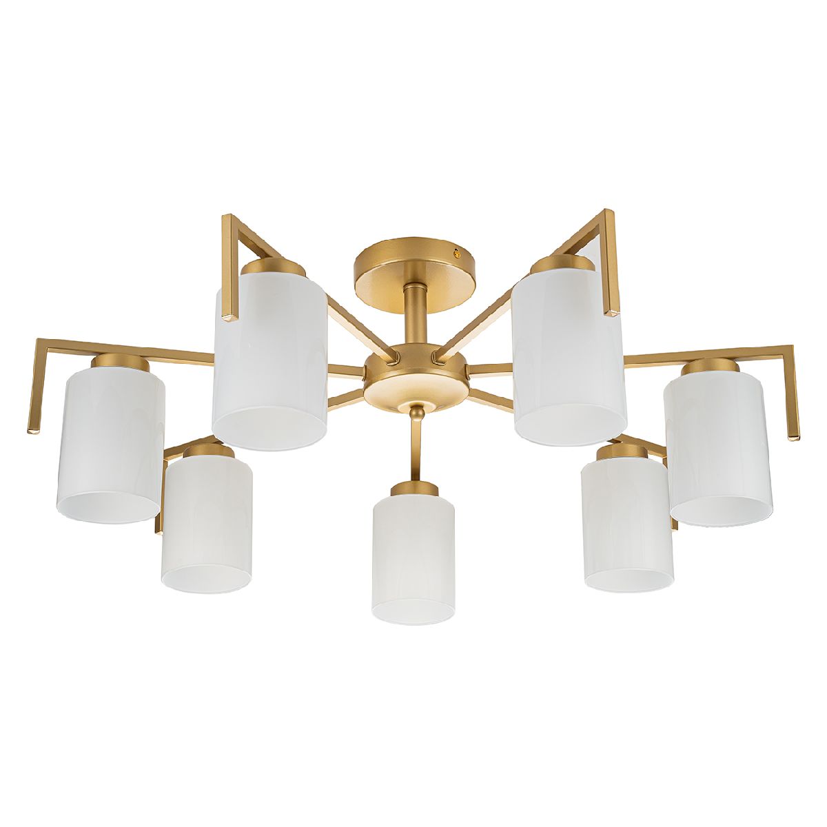 люстра на штанге escada style 1142/7p gold