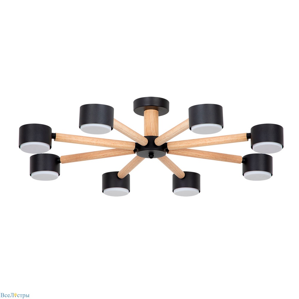 потолочные люстры arte lamp tenda a1624pl-8bk