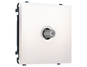 Комплект механизма TV розетки SAT SIGMA Жемчуг 5-2400MHz 3.5dB QUANT PRO Ambrella Volt MS213050 (SP2130, PR215)