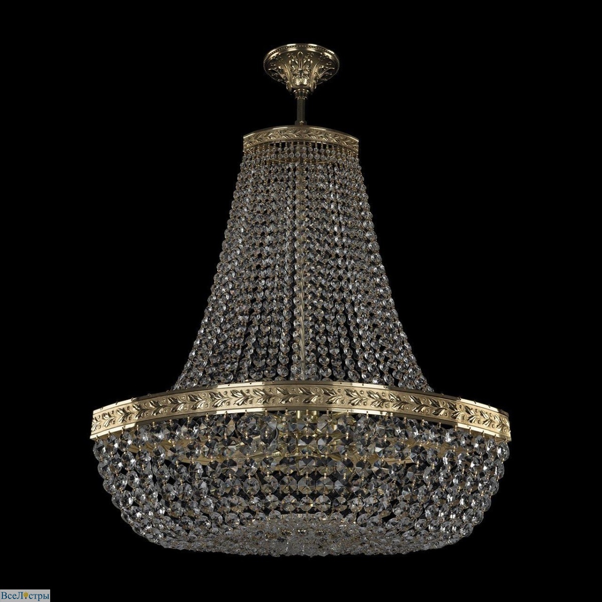 подвесная люстра bohemia ivele 19283/h2/60iv g