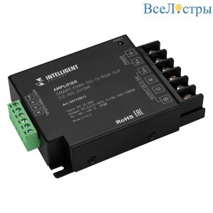 Усилитель Arlight SMART-PWM-103-73-RGB-SUF Black (12-36V, 3x10A) 027125(1)