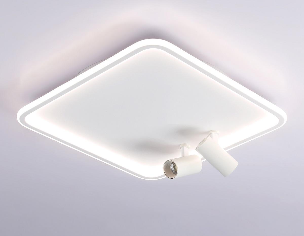 потолочный светодиодный светильник ambrella light comfort linetech fl5114