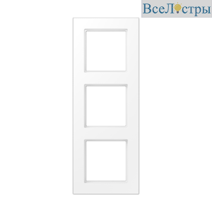 Рамка трехместная Jung A5583BFWWM