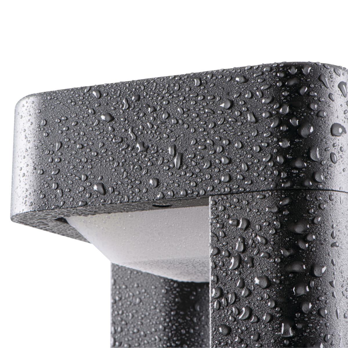 садовый настенный светильник kanlux pevo el 25 gr 36552