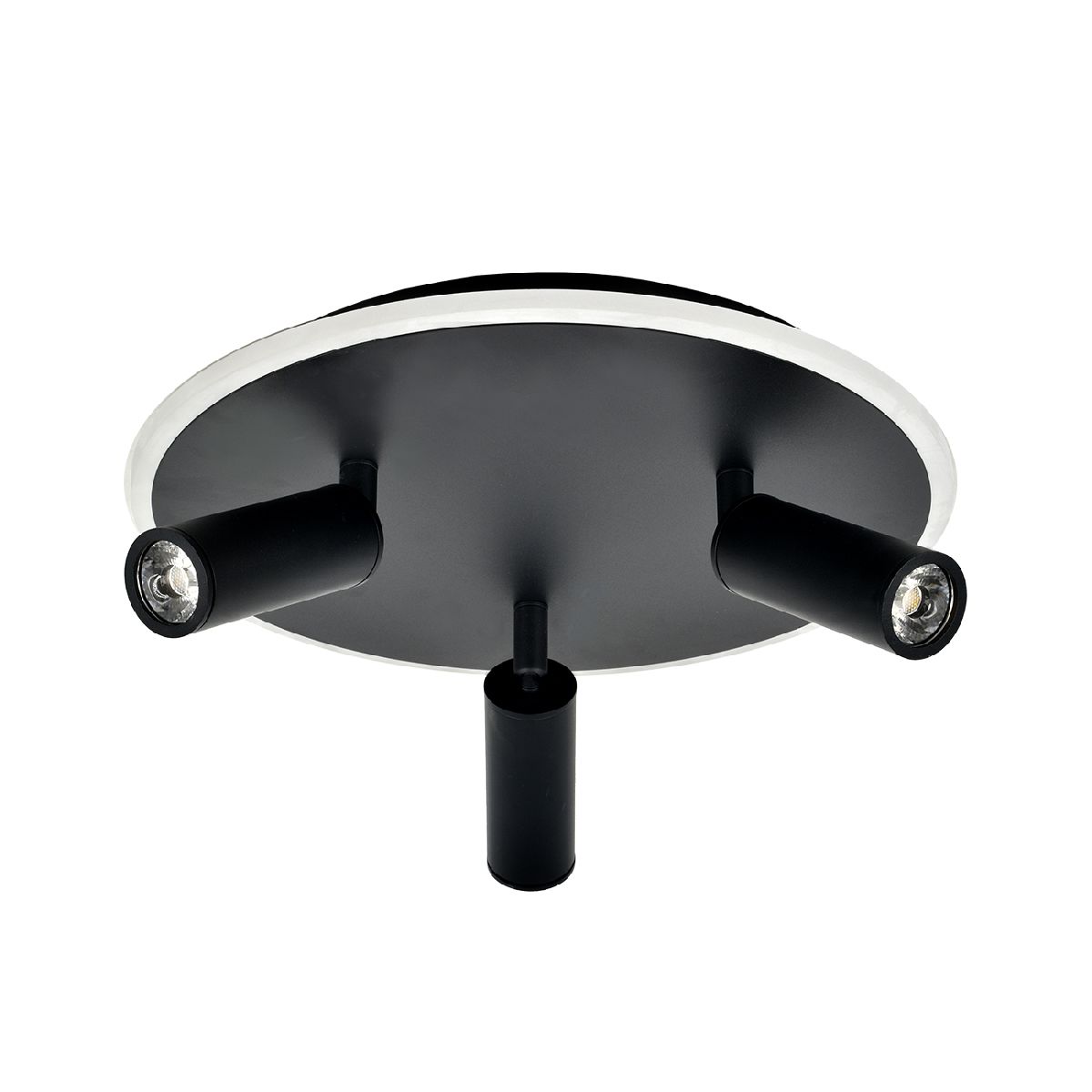 потолочный светильник escada 20046sma/03led bk