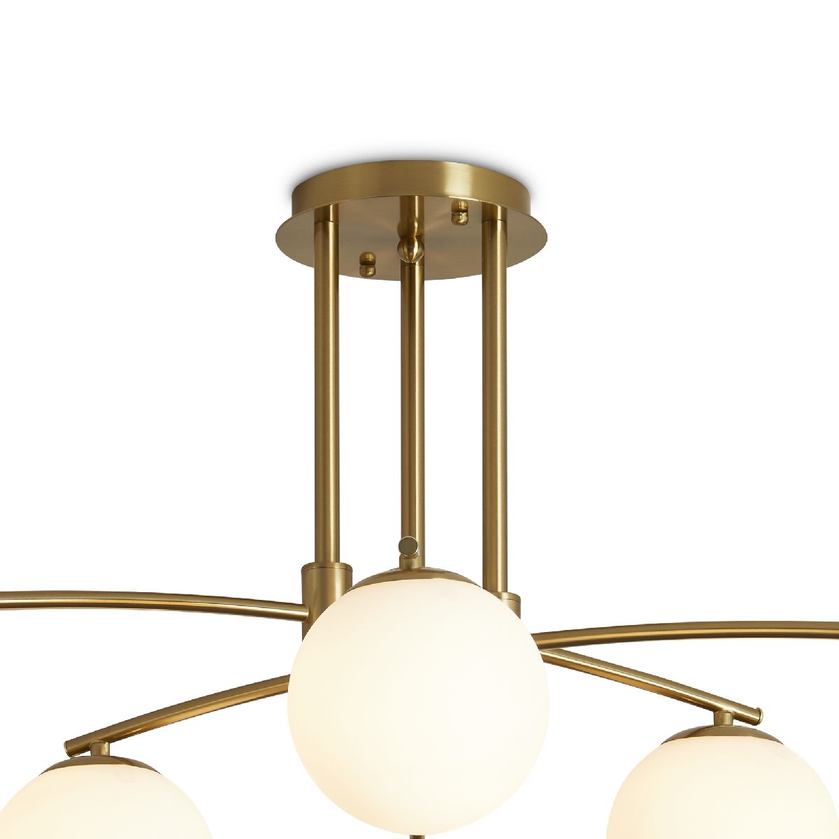 потолочная люстра freya hanger fr5443cl-06bs