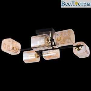 Потолочная люстра Reluce 72108-0.3-06 BK+FGD