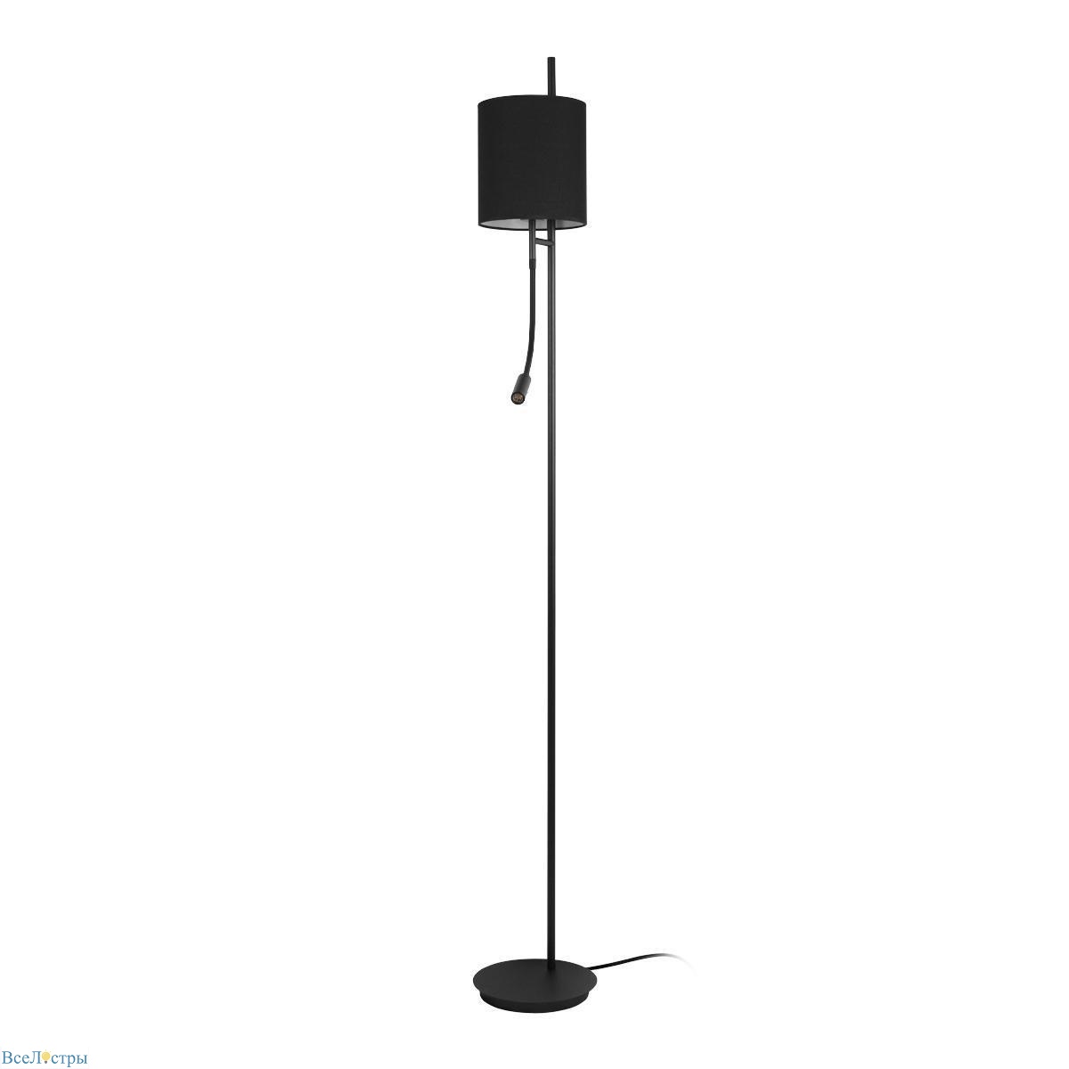 торшер loft it ritz 10253f/b black