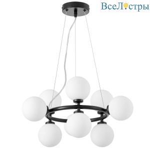 Подвесная люстра Lumina Deco Marsiada LDP 6033-9 BK