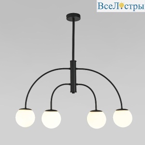 Люстра на штанге Eurosvet Cenacolo 30179/4 черный a069121