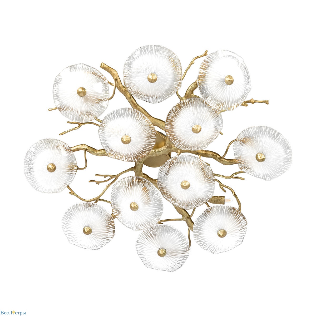 потолочная люстра loft it bloom 10352/800c ab
