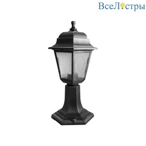 Уличный светильник Uniel UUL-A01F 60W/E27 IP44 BLACK SILVER