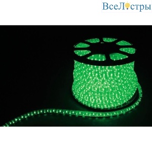 Светодиодный дюралайт Feron 2,88W/m 72LED/m LEDF3W 3х жильный зеленый 50М 26069