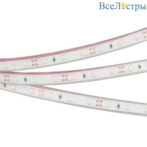 Светодиодная влагозащищенная лента Arlight 4,8W/m 60LED/m 3528SMD зеленый 5M 034865